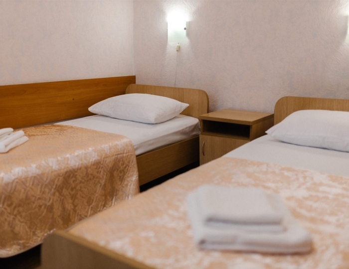 Стандартный 2-местный 2-х комнатный 2 корпус - Санаторий Tatneft / Татнефть Ромашкино Бухарай